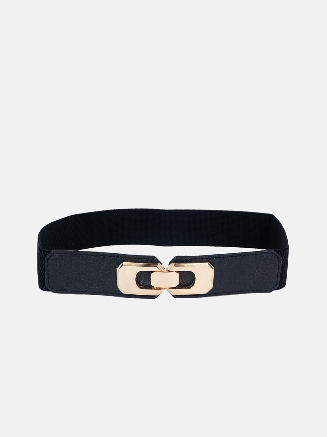 

Kazo Women Stretchable Wide Belt, Black