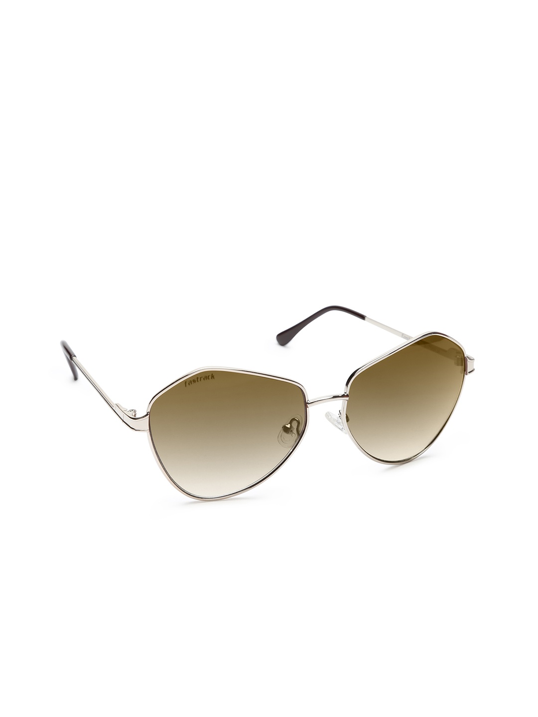 

Fastrack Women Aviator Sunglasses M176BR3F, Brown