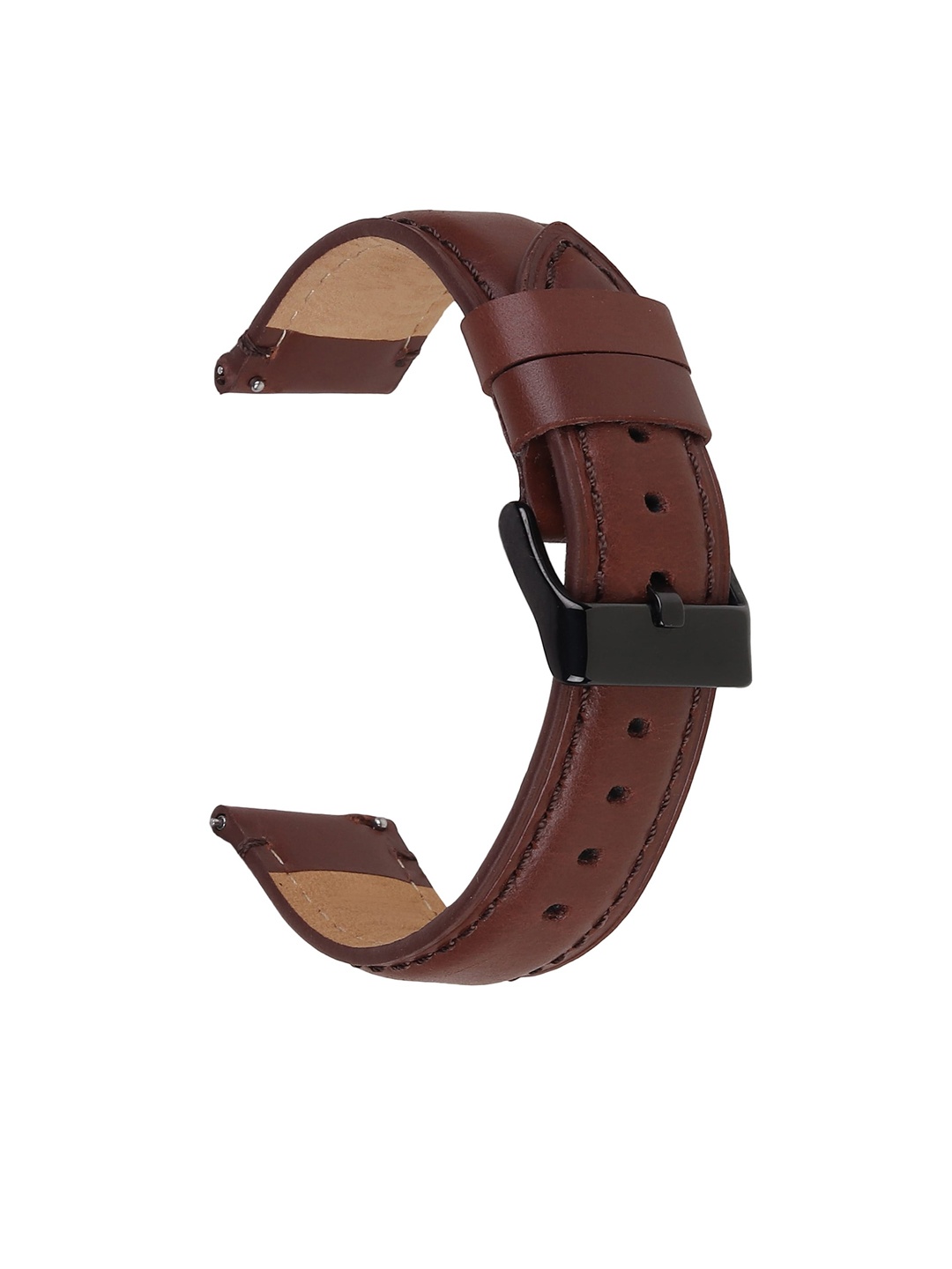 

Roycee Men Quick Release Genuine leather Watch Straps, Brown