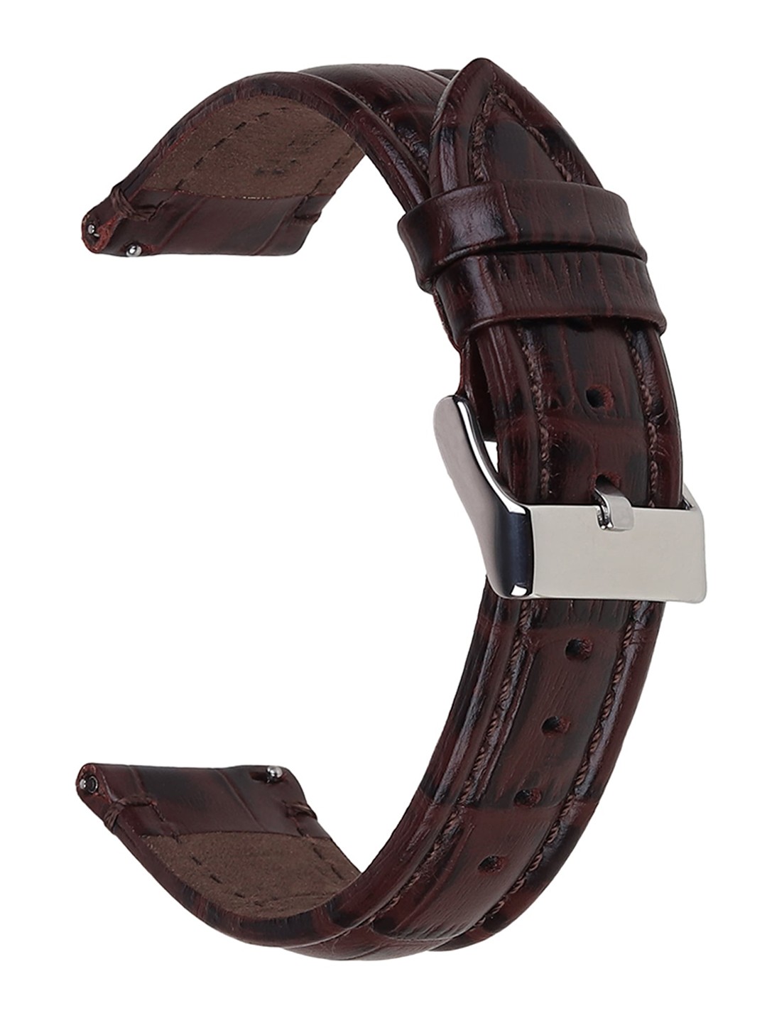 

Roycee Textured Leather Smartwatch Strap, Brown