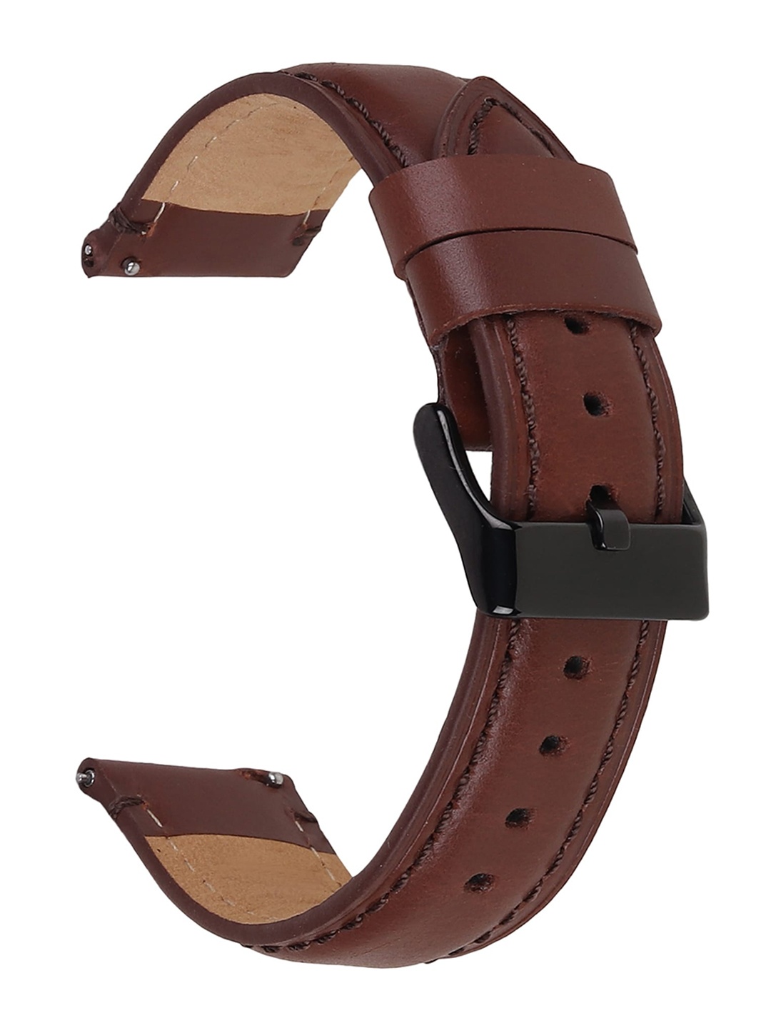 

Roycee Men Quick Release Genuine leather Watch Straps, Brown
