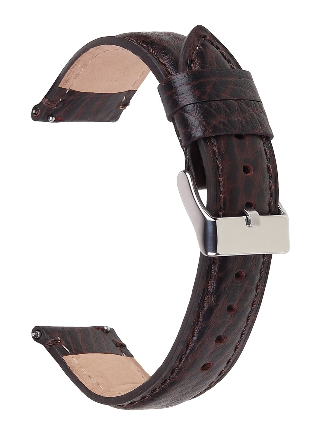 

Roycee Men Quick Release Genuine leather Watch Straps, Brown