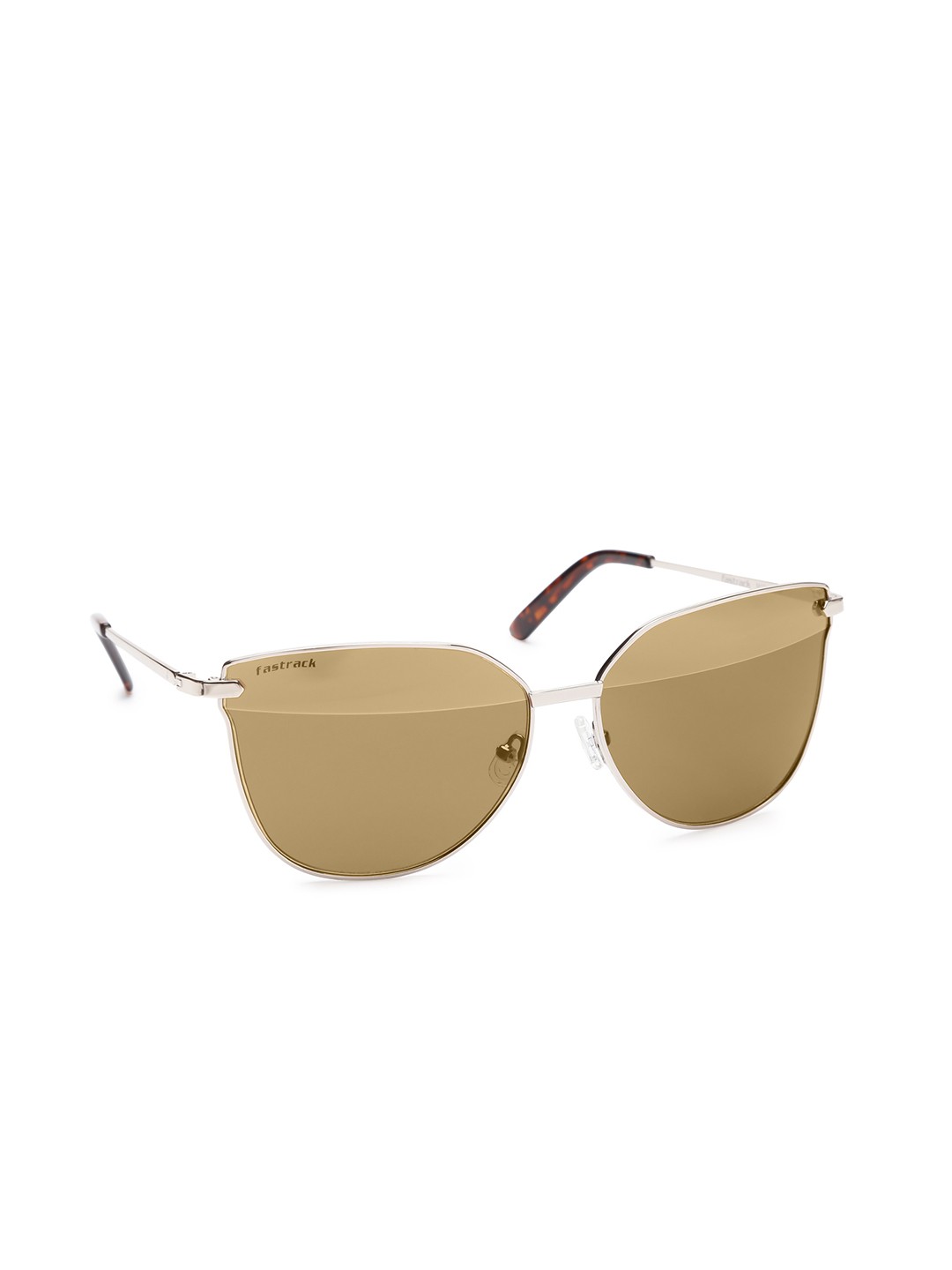 

Fastrack Women Oval Sunglasses M181BR3F, Brown