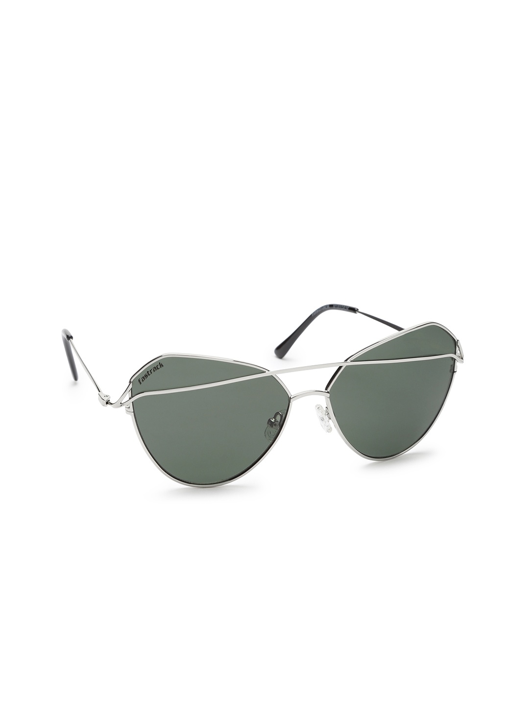 

Fastrack Women Aviator Sunglasses M180GR2F, Green