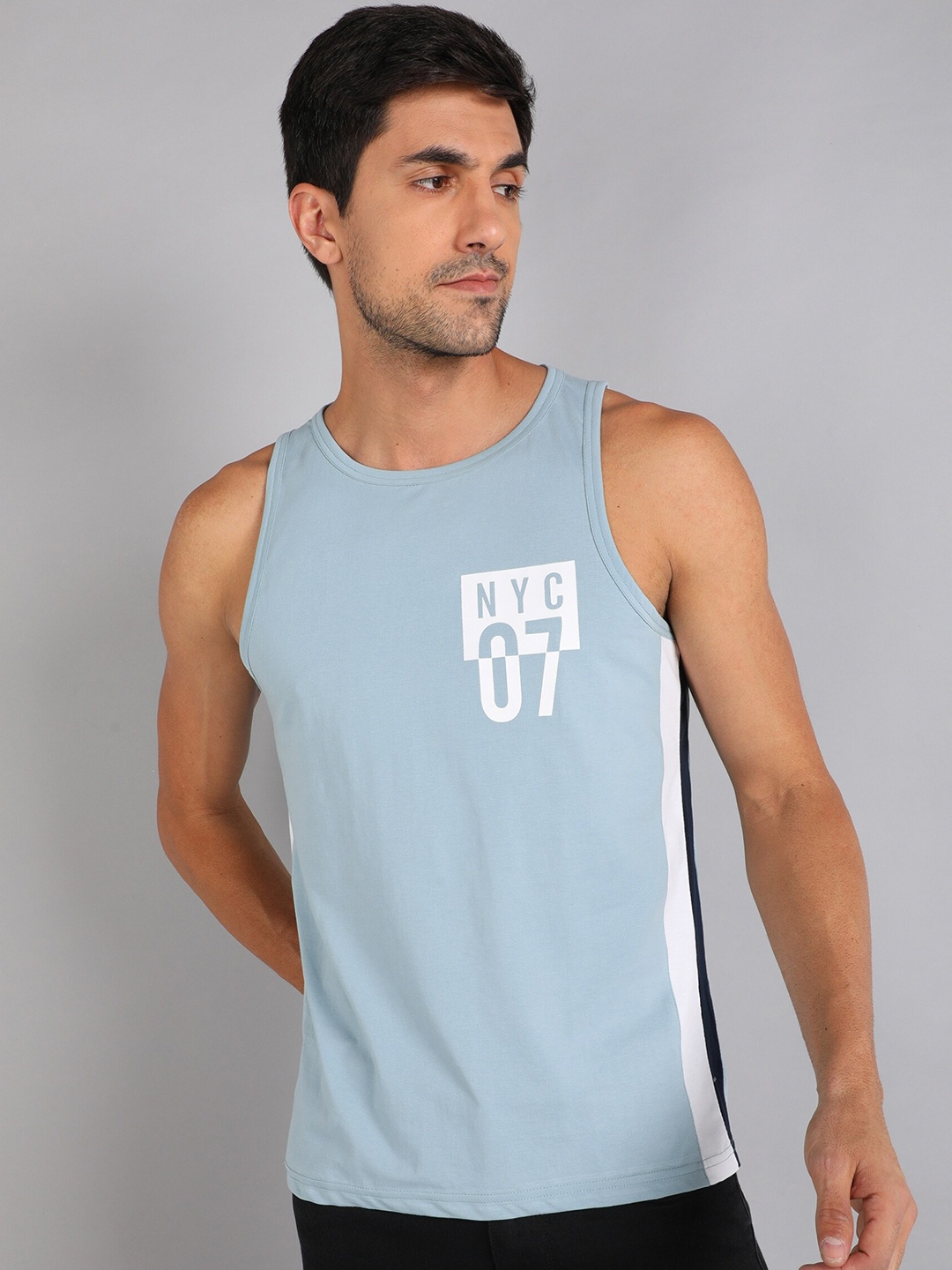 

Metronaut Typography Printed Pure Cotton T-shirt, Grey