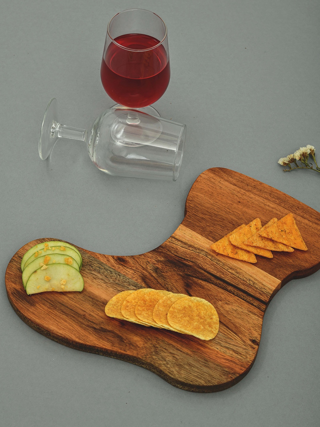 

JAIPUR FASHION MODE Brown Socks-Shaped Wooden Chopping Board