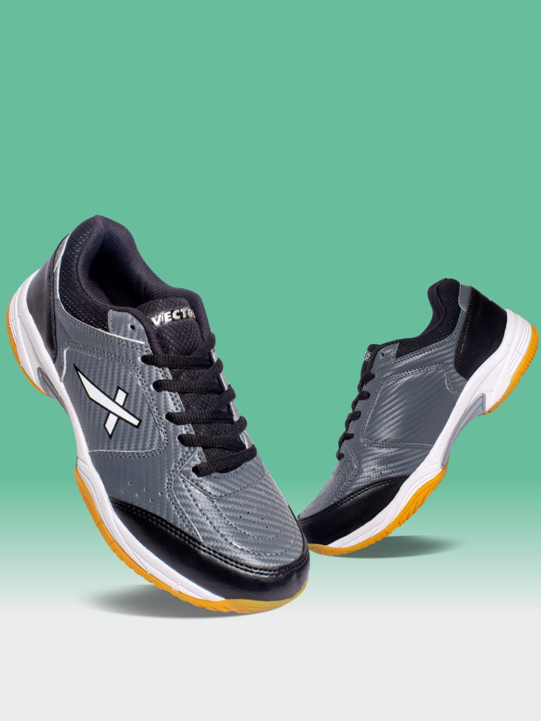 

VECTOR X Drake Slip Resistance Non-Marking Badminton Shoes, Grey