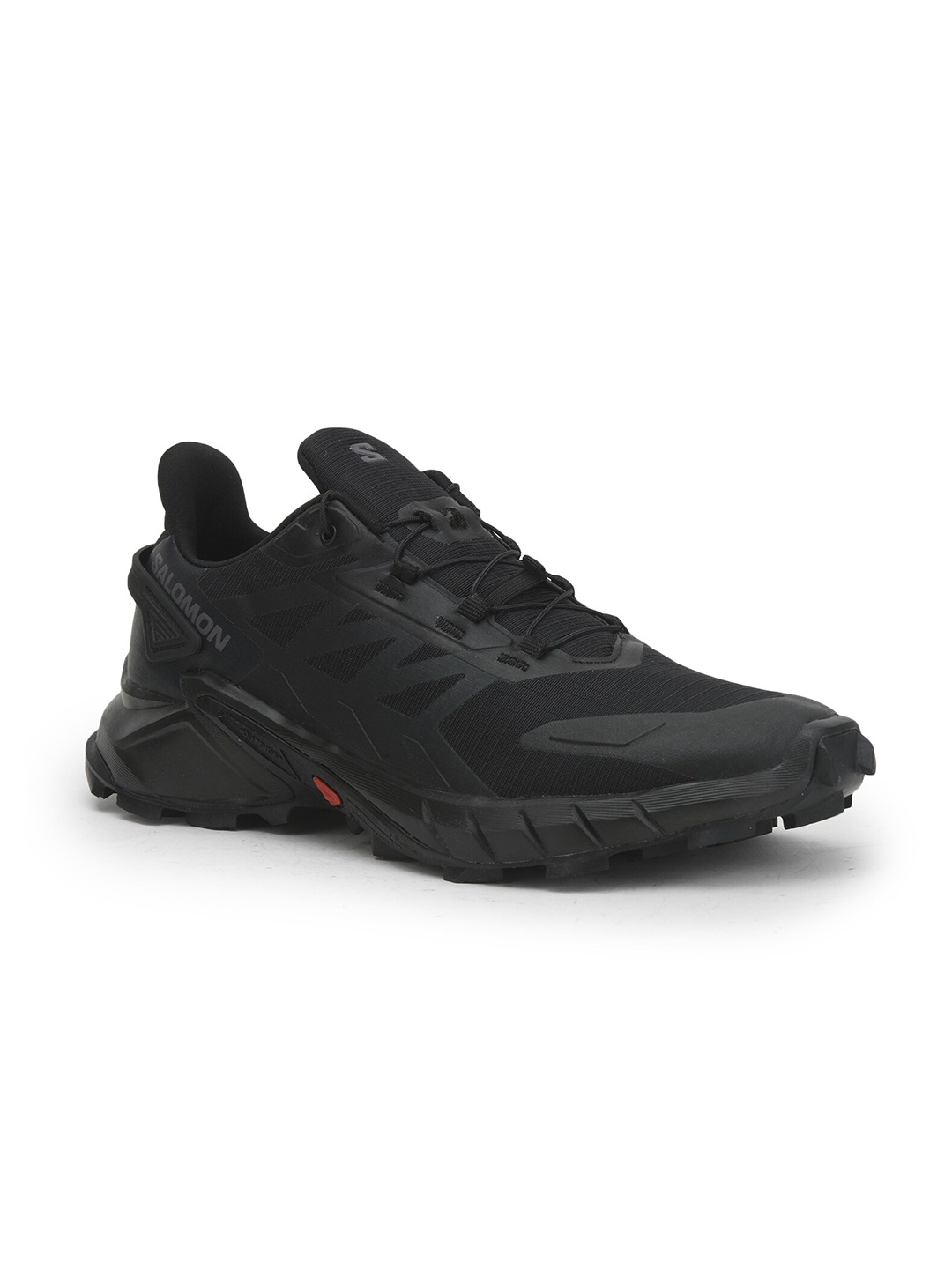 

Salomon Men Supercross 4 Trail Contagrip Textile Marking Running Shoes, Black