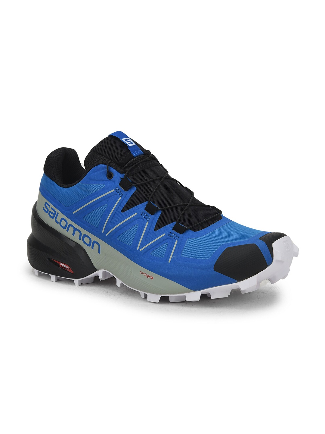 

Salomon Men Speedcross 5 Contagrip Technology Trail Running Shoes, Blue