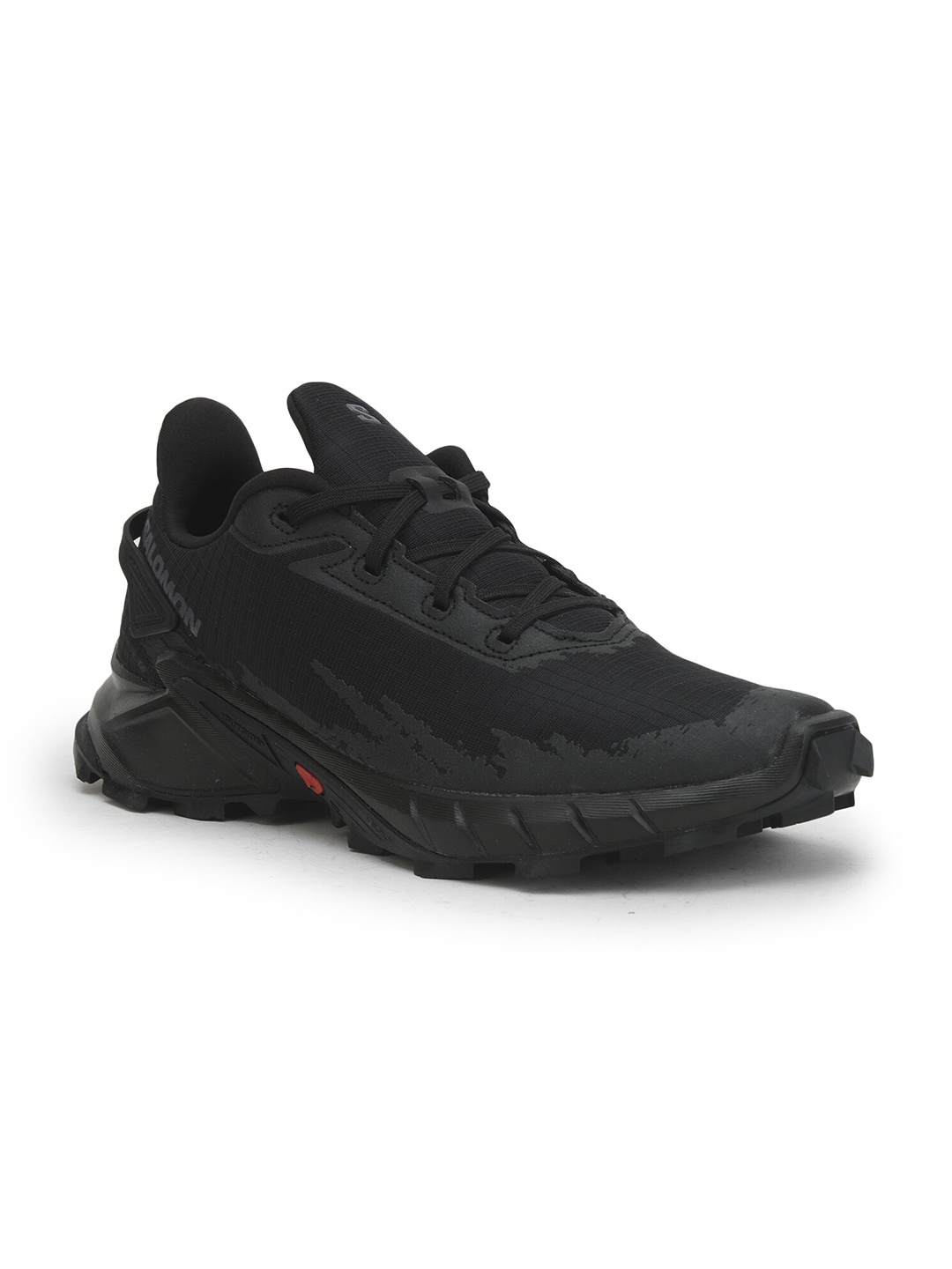 

Salomon Men Alphacross 4 Contagrip Technology Trail Running Shoes, Black