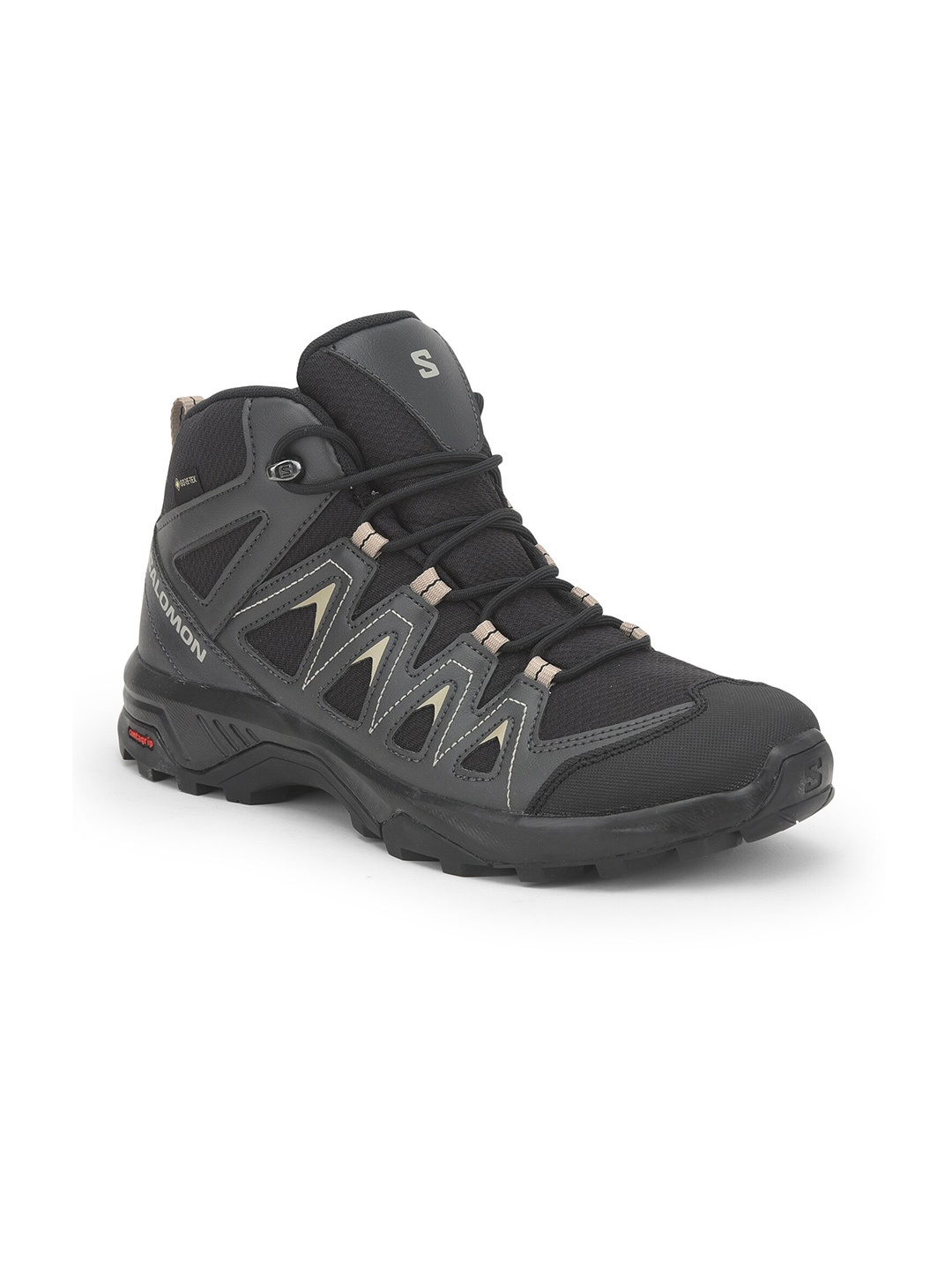 

Salomon Men Braze Mid GTX Contagrip Technology Hiking Shoes, Black