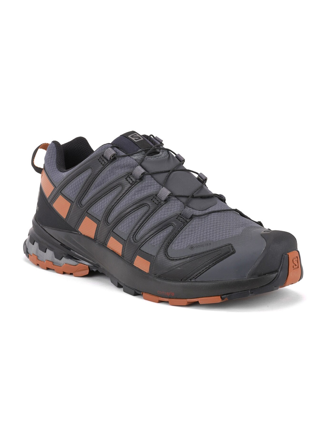 

Salomon Men XA Pro 3D v8 GTX Contagrip Technology Trail Running Shoes, Grey