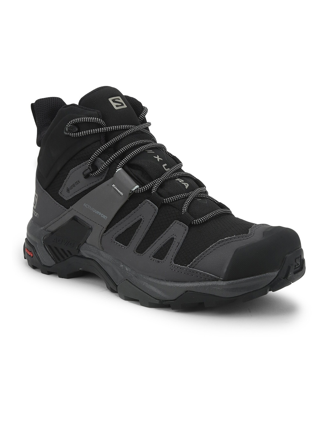 

Salomon Men X Ultra 4 Mid GTX Contagrip Marking Trekking Shoes, Black