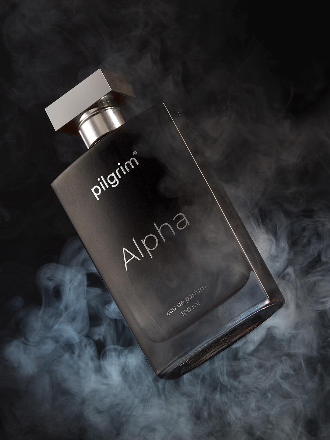 

Pilgrim Men Alpha Premium Musky & Spicy Fragrance Long Lasting Eau De Parfum - 100ml, Black
