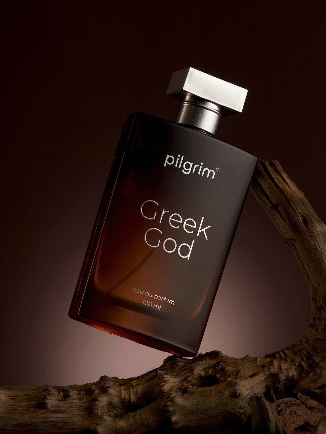 

Pilgrim Greek God Sandalwood & Smoky Cedarwood Fragrance Long-Lasting Eau De Parfum- 100ml, Brown