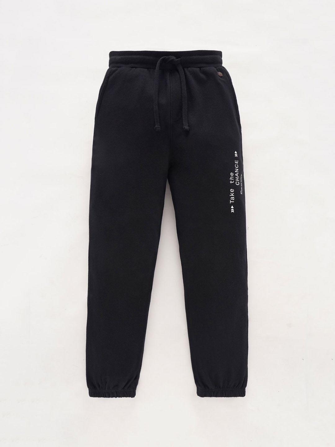 

edheads Boys Mid-Rise Cotton Joggers, Black