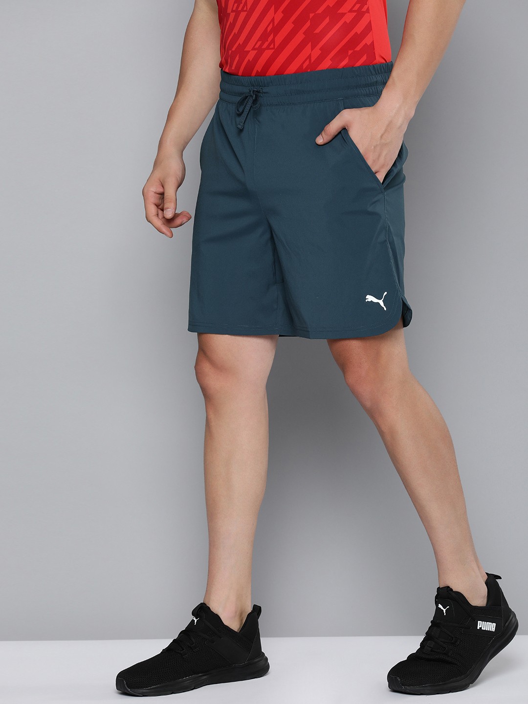 

Puma Men dryCELL STUDIO FOUNDATION Shorts, Blue