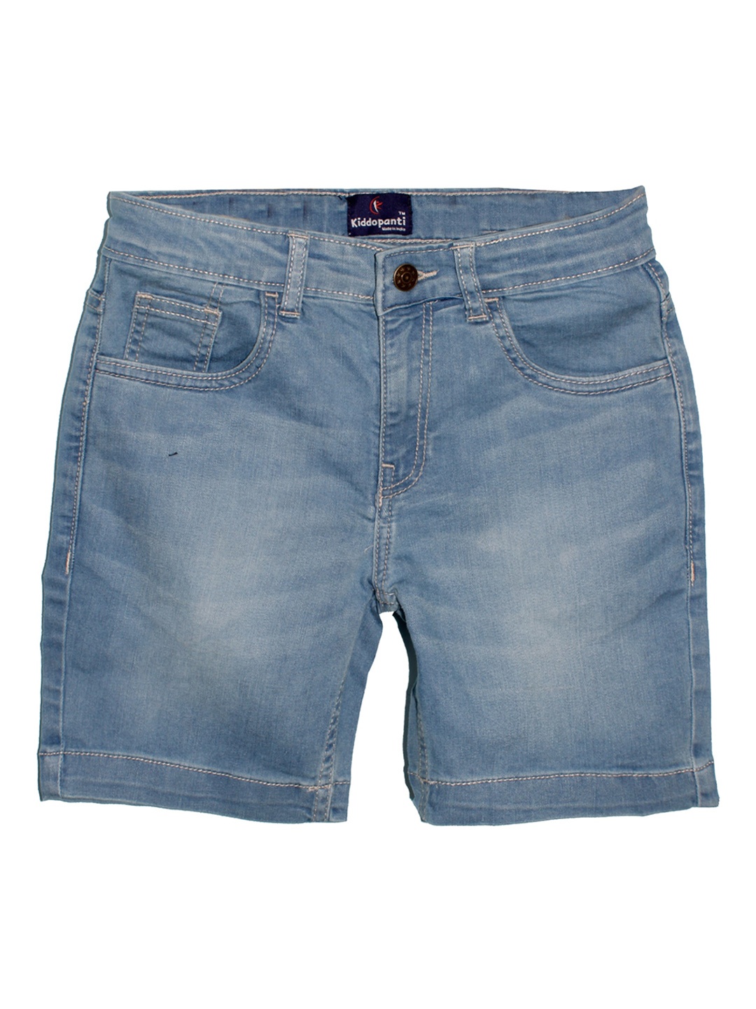 

KiddoPanti Boys Mid-Rise Denim Shorts, Blue