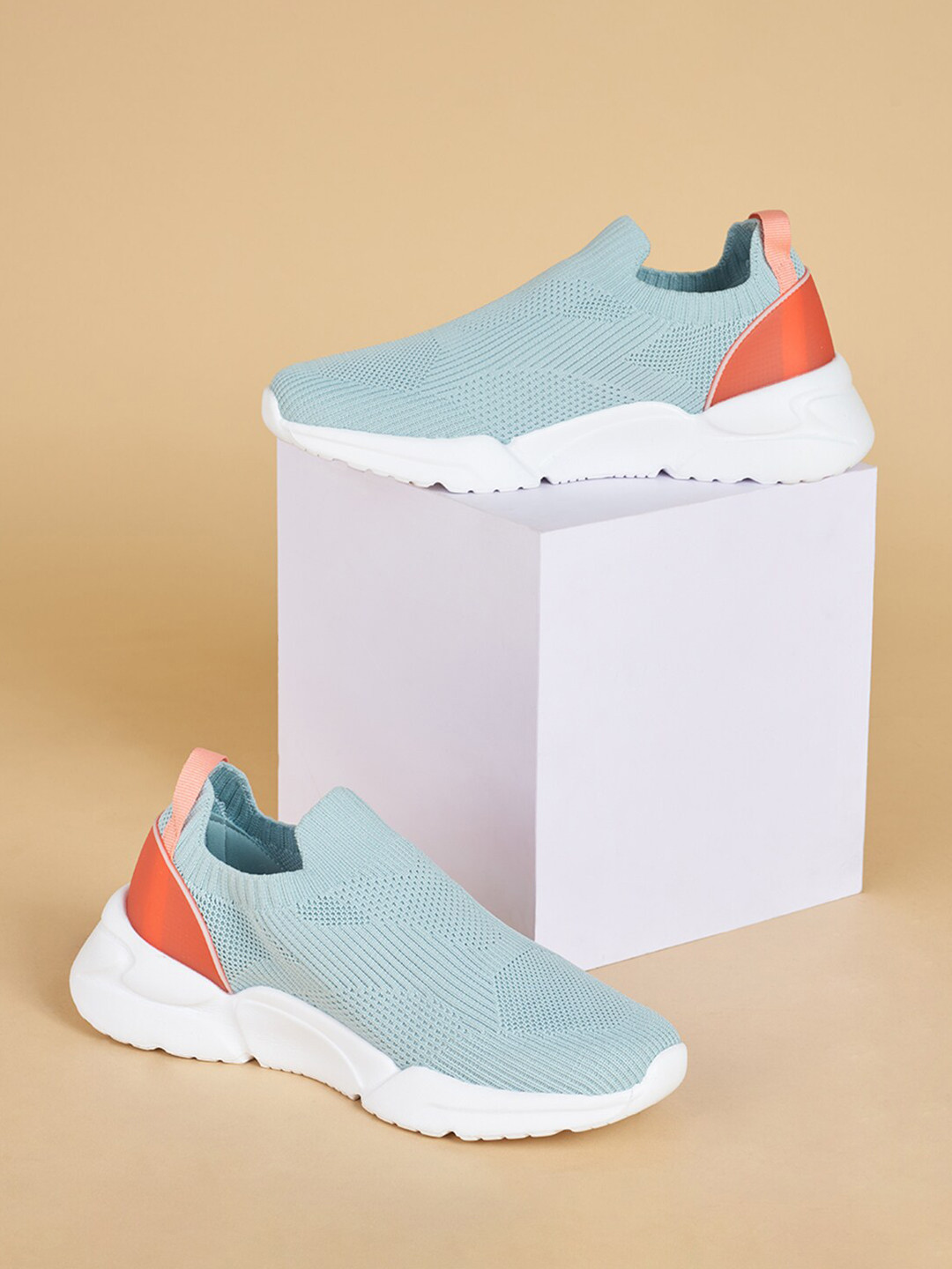 

Forever Glam by Pantaloons Women Textile Walking Sports Shoes, Sea green