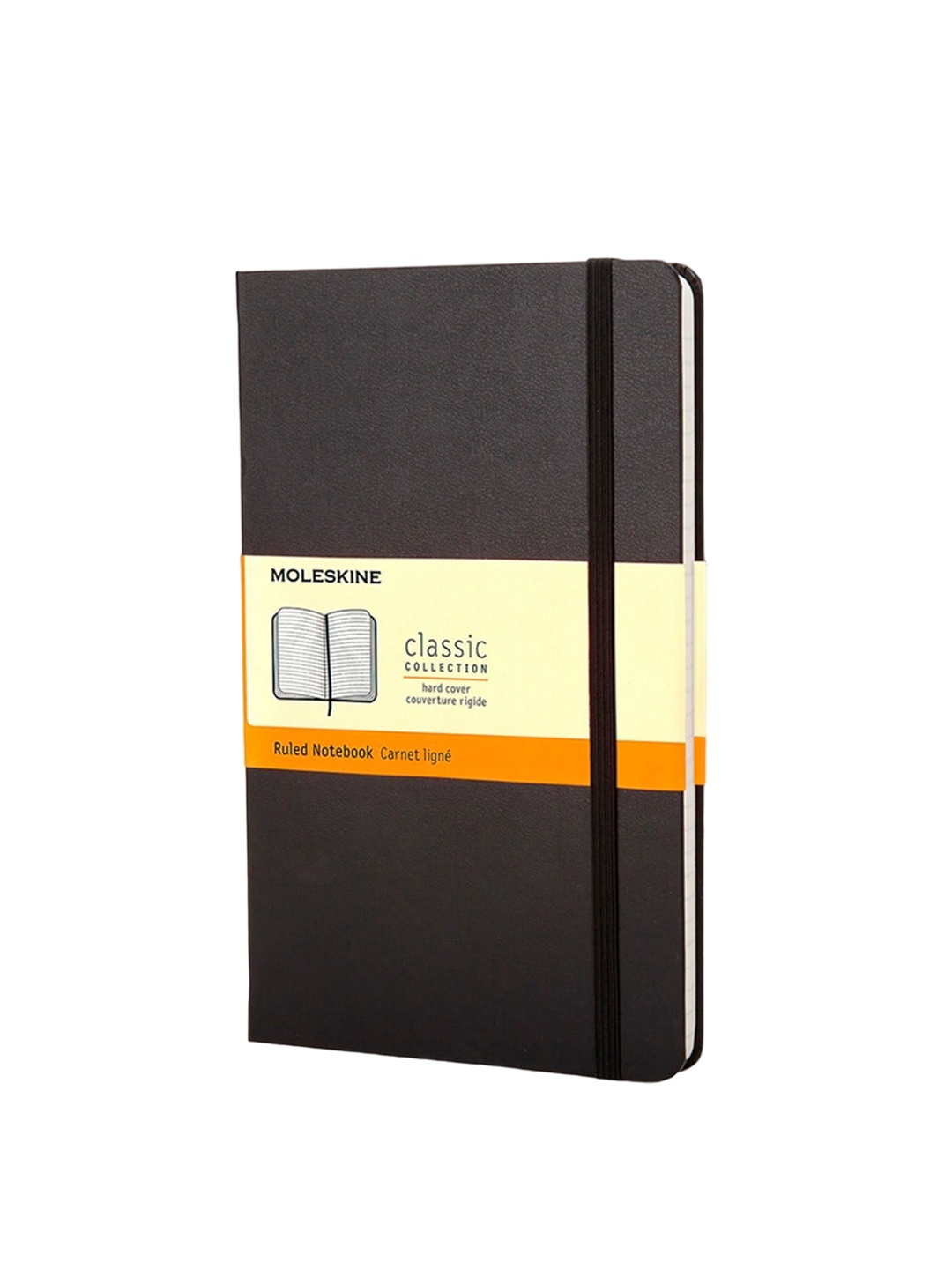 

Moleskine Ruled Hard Cover Notebook, Black