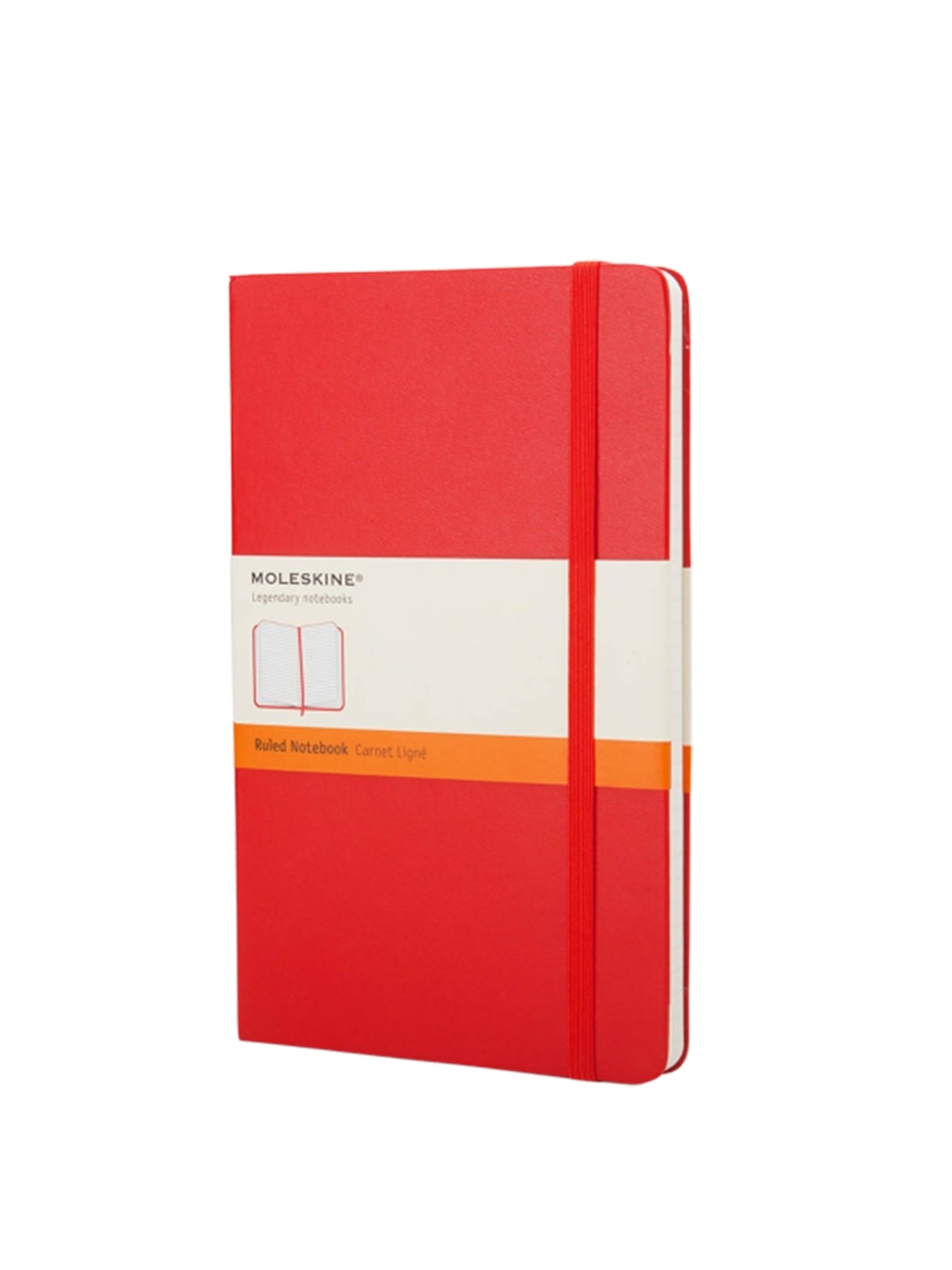 

Moleskine Ruled Pocket Size Hard Cover Notebook, Red