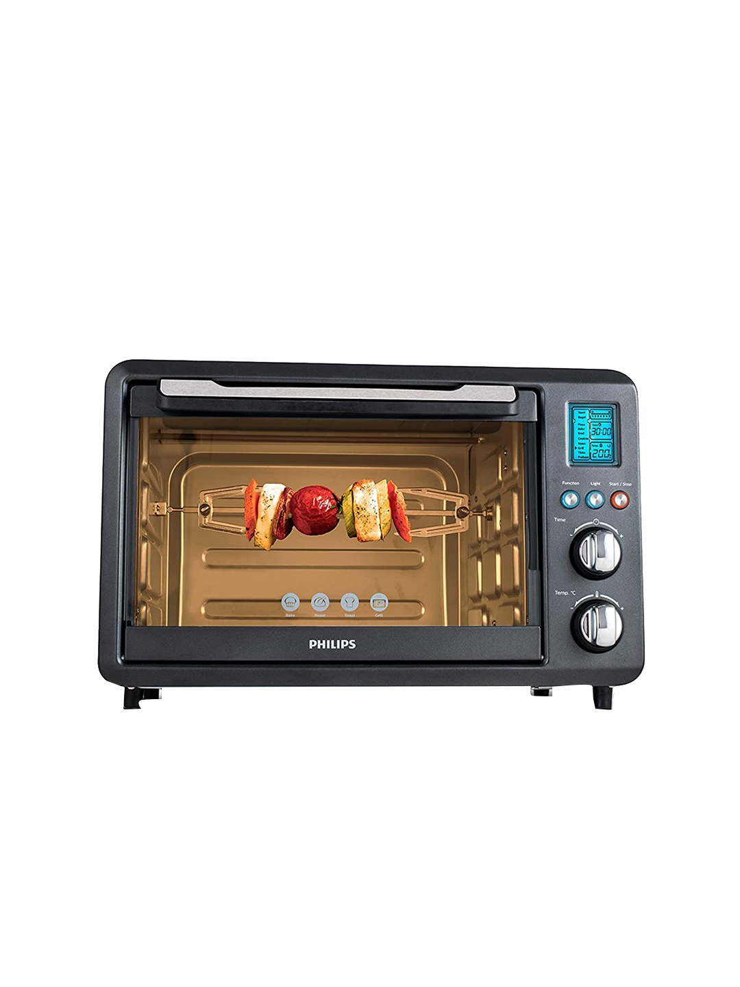 

Philips Black HD6976/00 2000 W Oven Toaster Grill With Opti Temp Technoloy - 36 L
