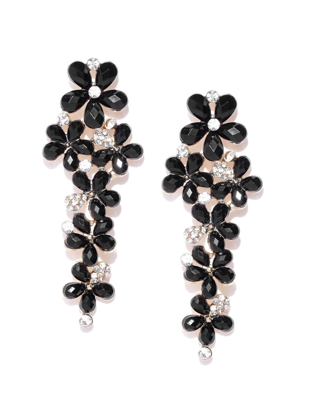 

DressBerry Black Contemporary Drop Earrings