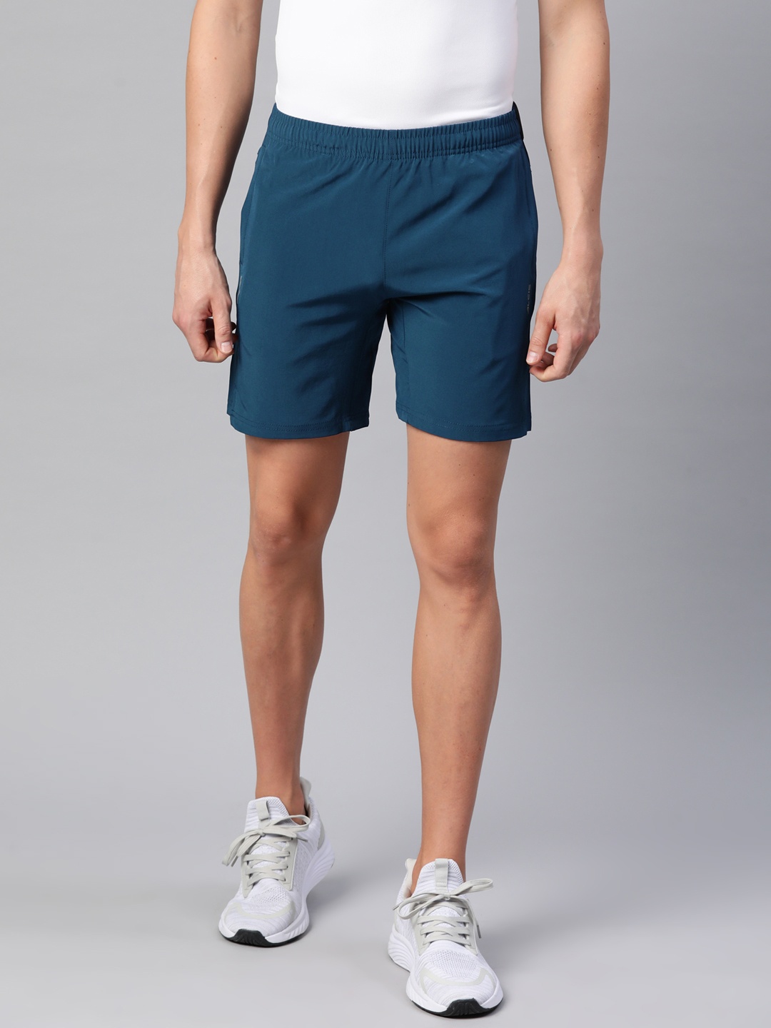 

Alcis Men Slim Fit Running Sports Shorts, Blue