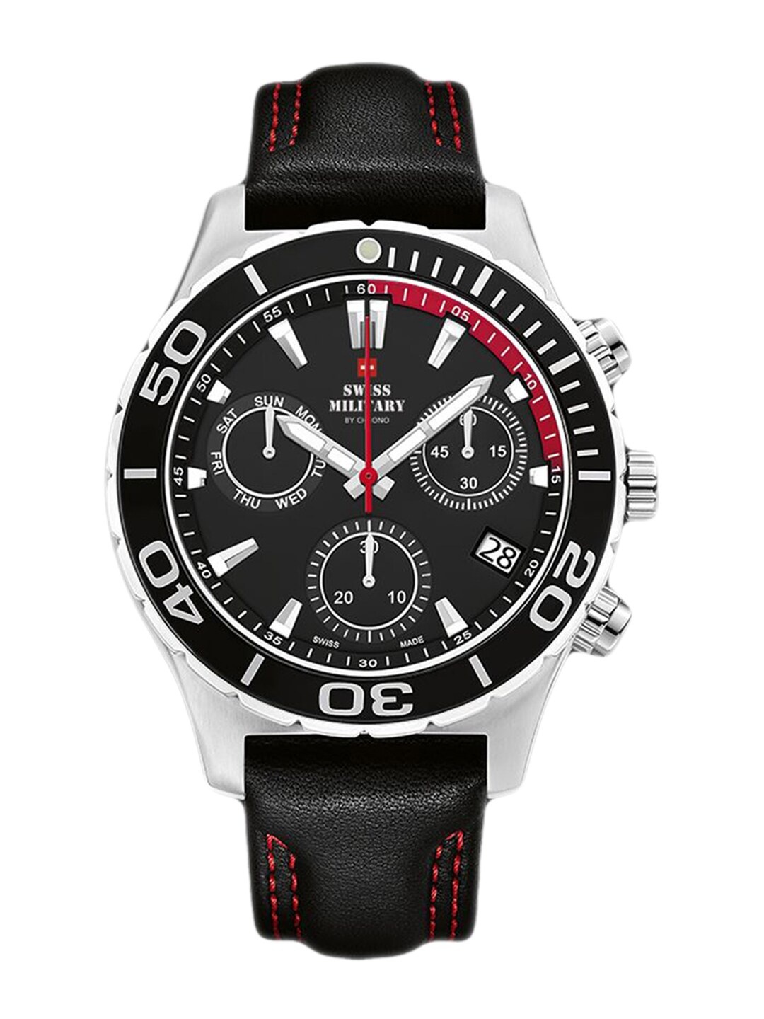 

Swiss Military by Chrono Men Black Analogue Watch SM34048.03