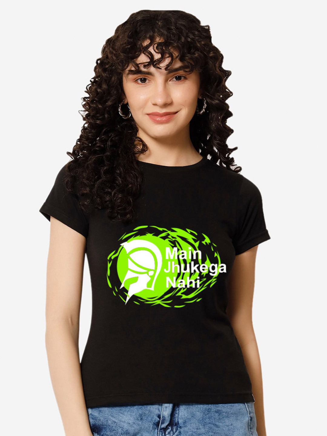 

XOXO Design Graphic Printed Pure Cotton T-shirt, Black