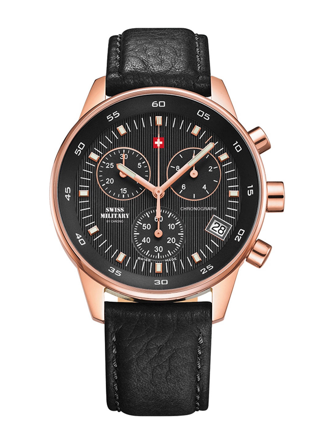 

Swiss Military by Chrono Men Black Analogue Watch SM30052.06