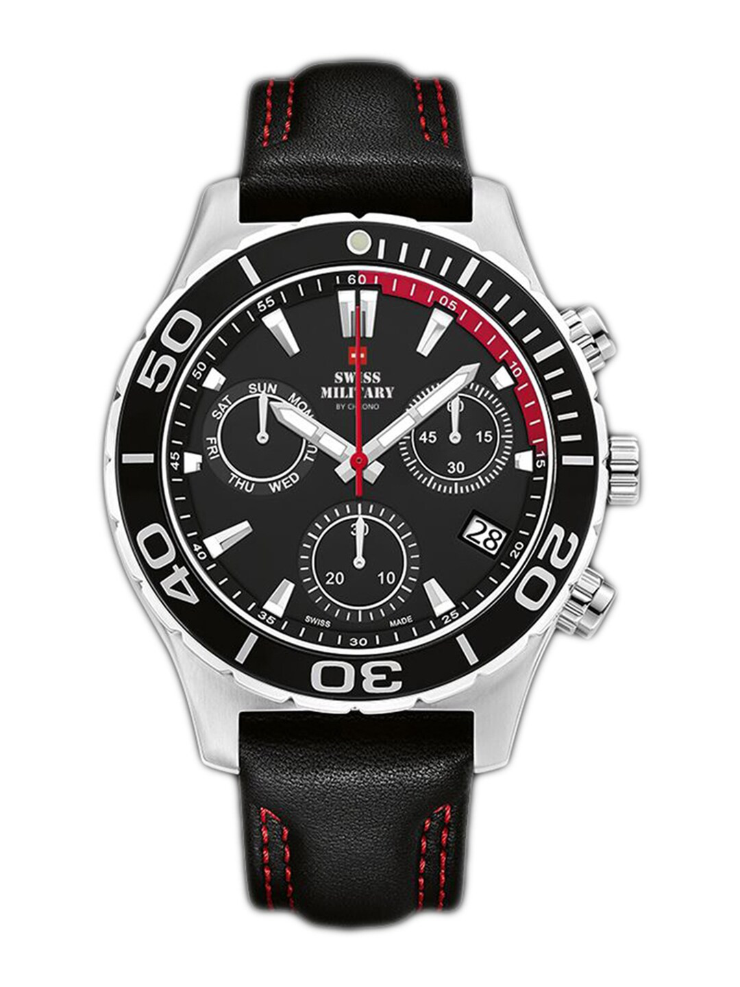 

Swiss Military by Chrono Men Black Analogue Watch SM34048.03