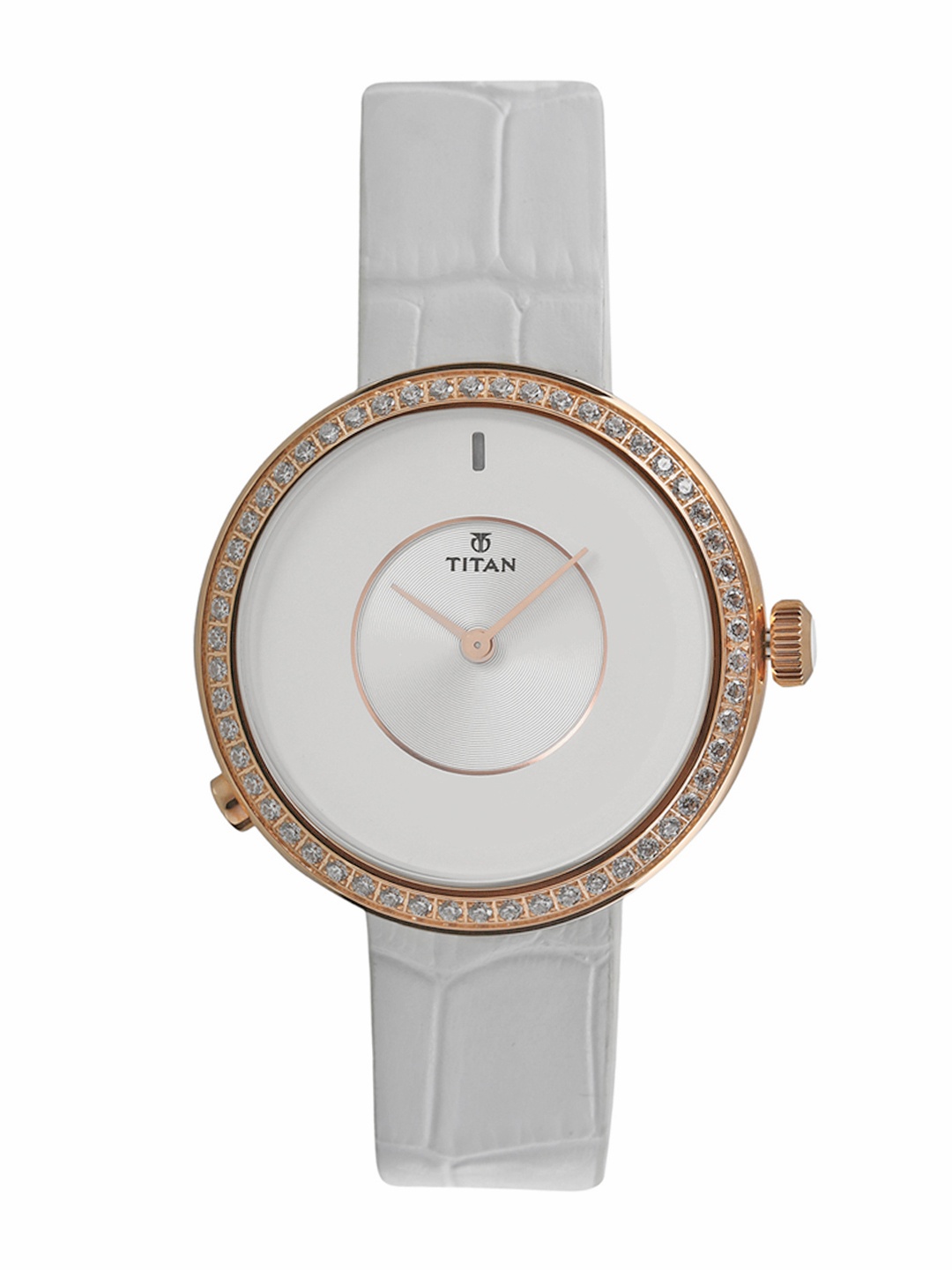 

Titan Women White Analogue Watch