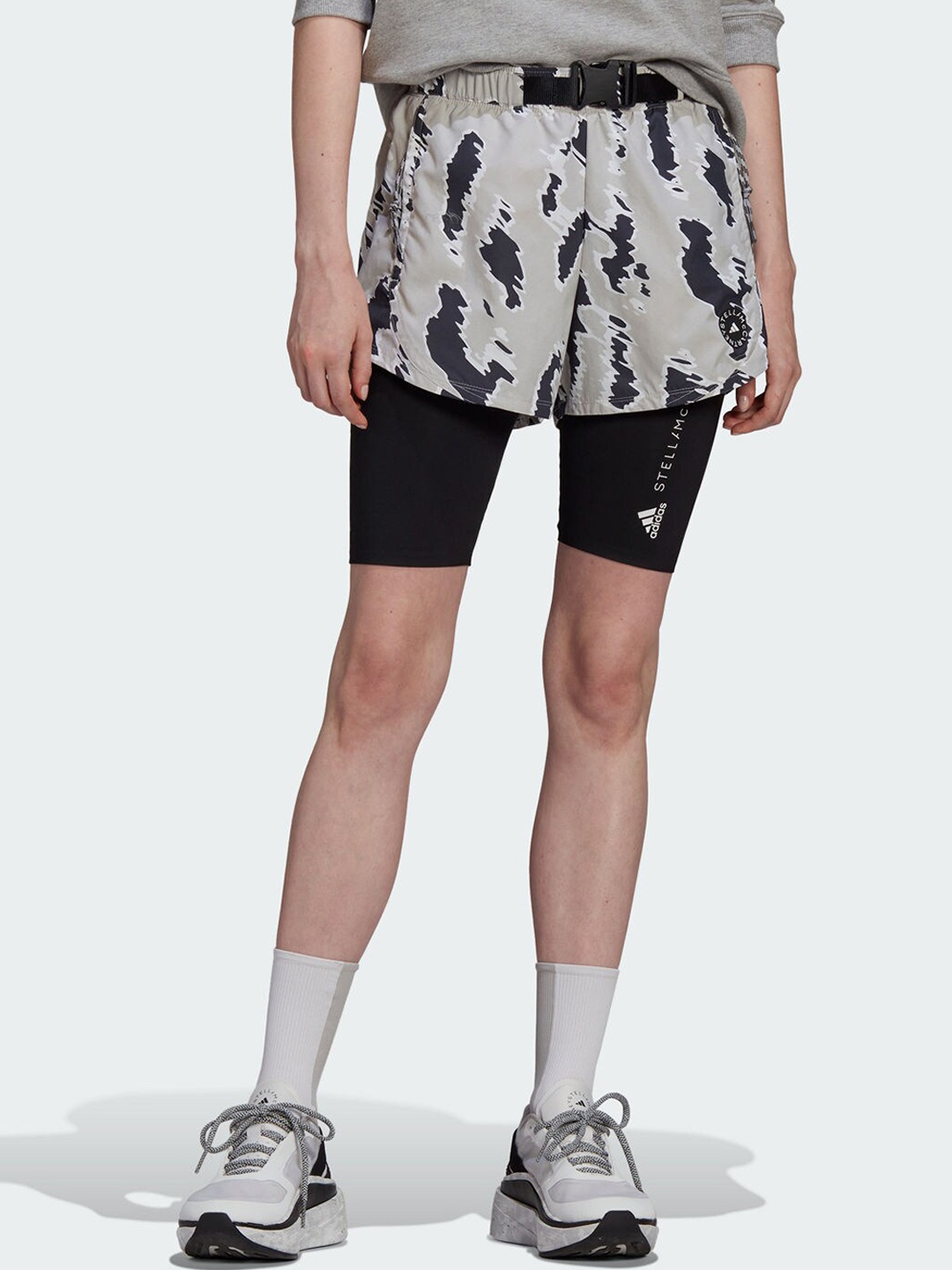 

ADIDAS Women STELLA MCCARTNEY Sports Shorts, White