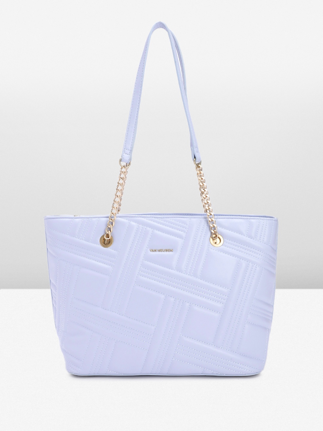 

Van Heusen Solid Shoulder Bag, Blue