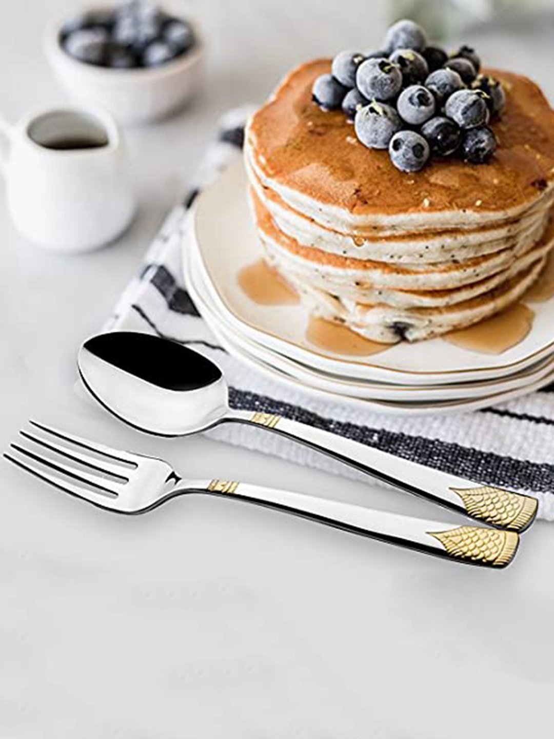 

FnS August 24 Pc Cutlery Set, Silver