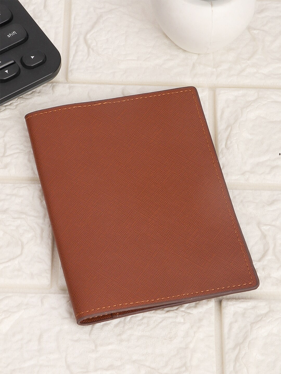 

Kastner Synthetic Leather Card Holder & Passport Holder, Tan