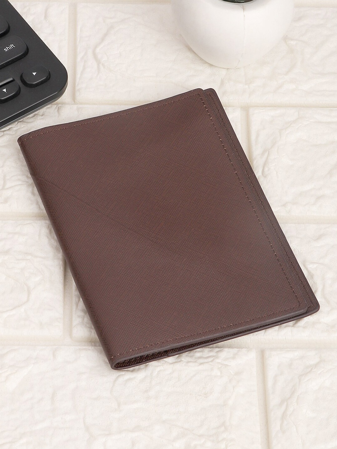

Kastner Synthetic Leather Card Holder & Passport Holder, Brown