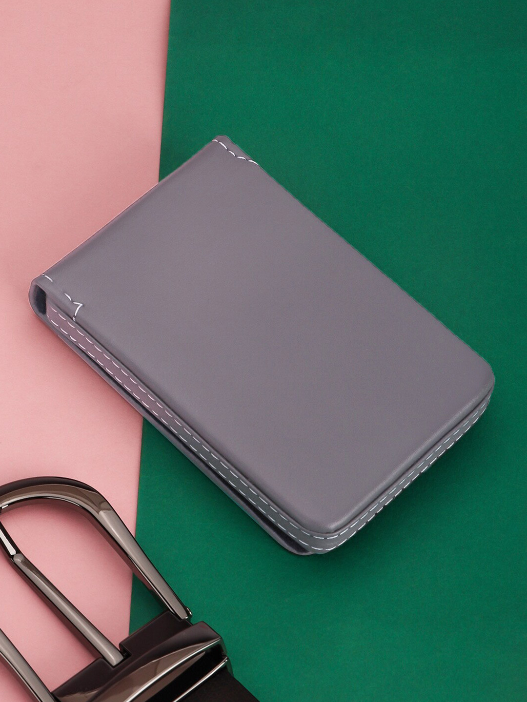 

Kastner Synthetic Leather Card Holder, Grey