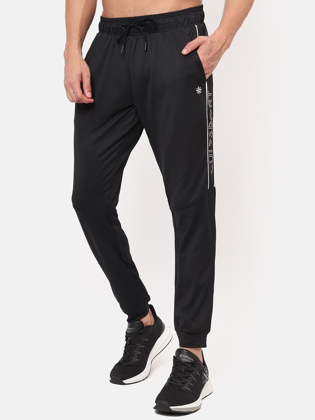 

Cultsport Contrast Print Active Joggers, Black