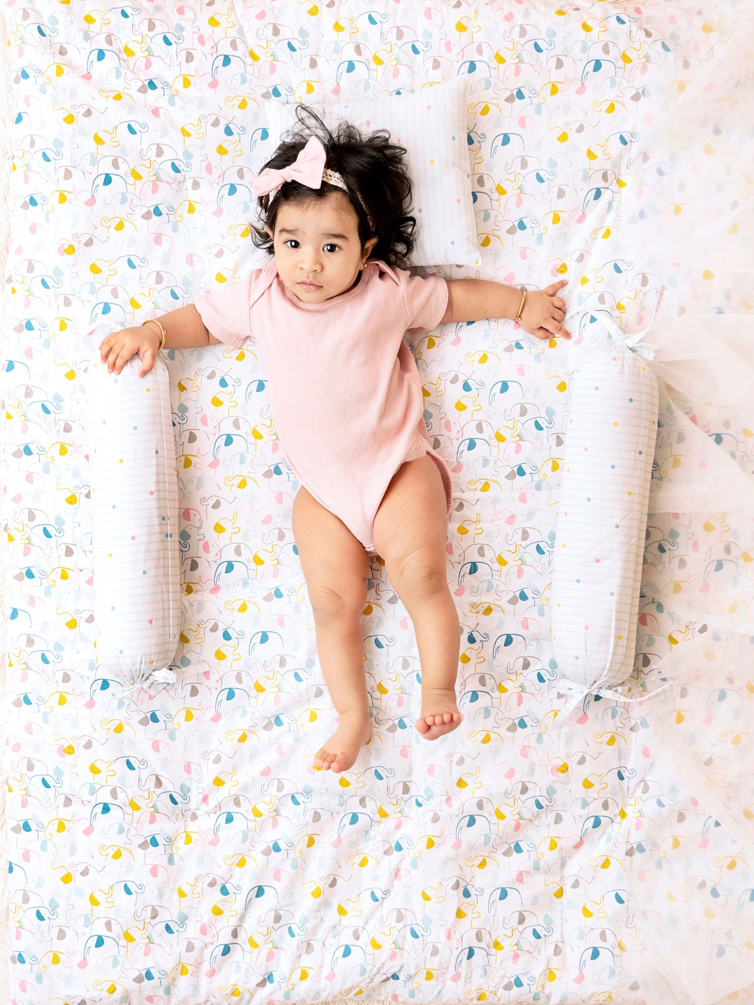 

haus & kinder Set Of 4 Baby Bed Sets, Multi