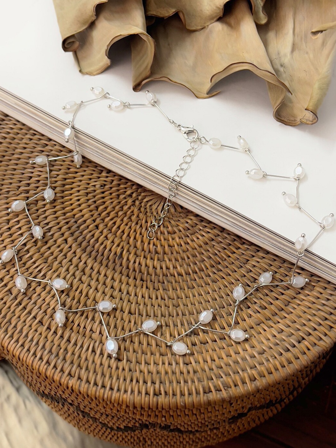 

Ayesha Silver-Plated Choker Necklace