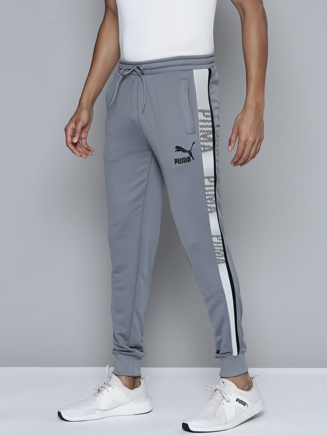 

Puma Men T7 SPORT Slim Fit Track Pants, Grey
