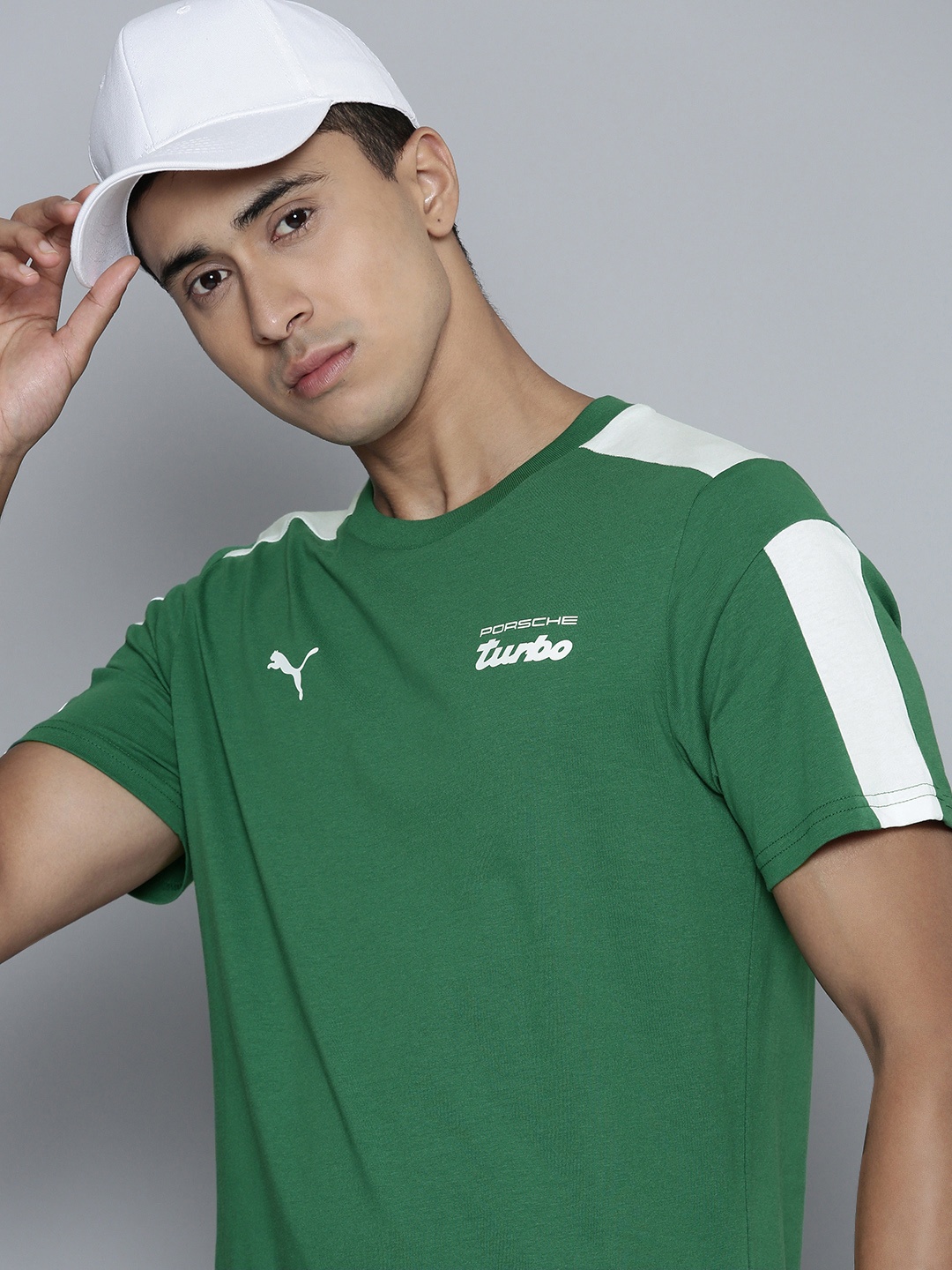 

PUMA Motorsport Porsche Legacy MT7 Pure Cotton T-shirt, Green