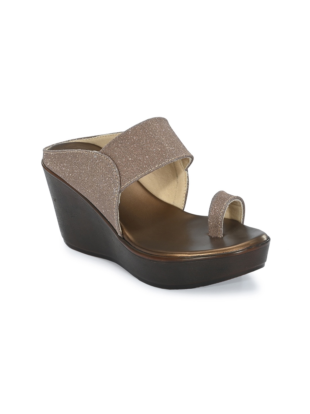 

GARDIN Open One Toe Wedges, Copper