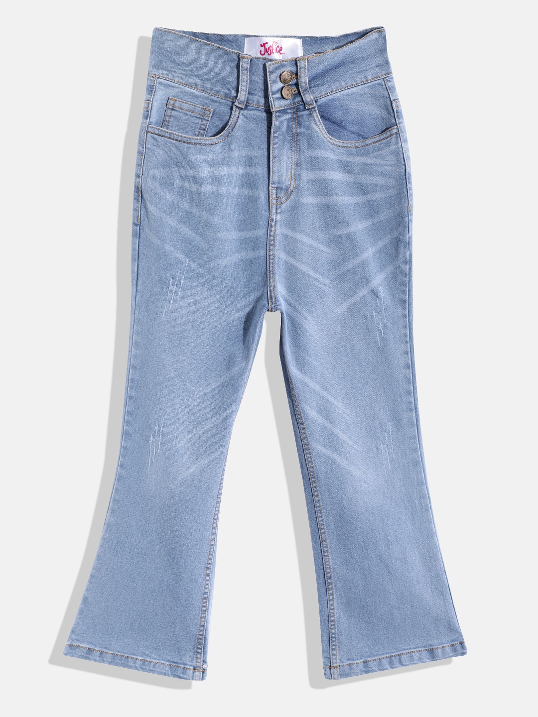 

JUSTICE Girls Flared Jeans, Blue