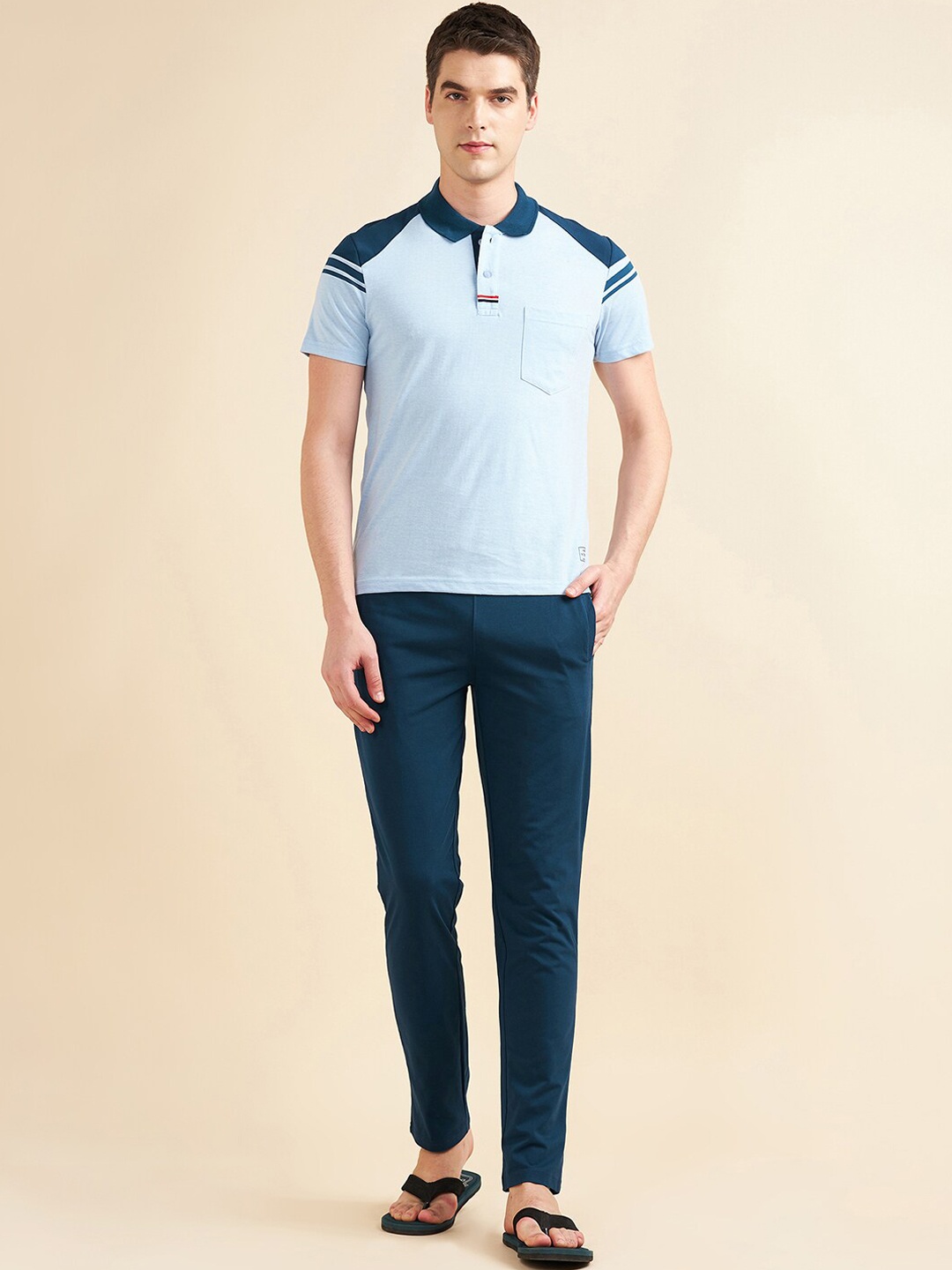 

Sweet Dreams Blue Pure Cotton Night Suit