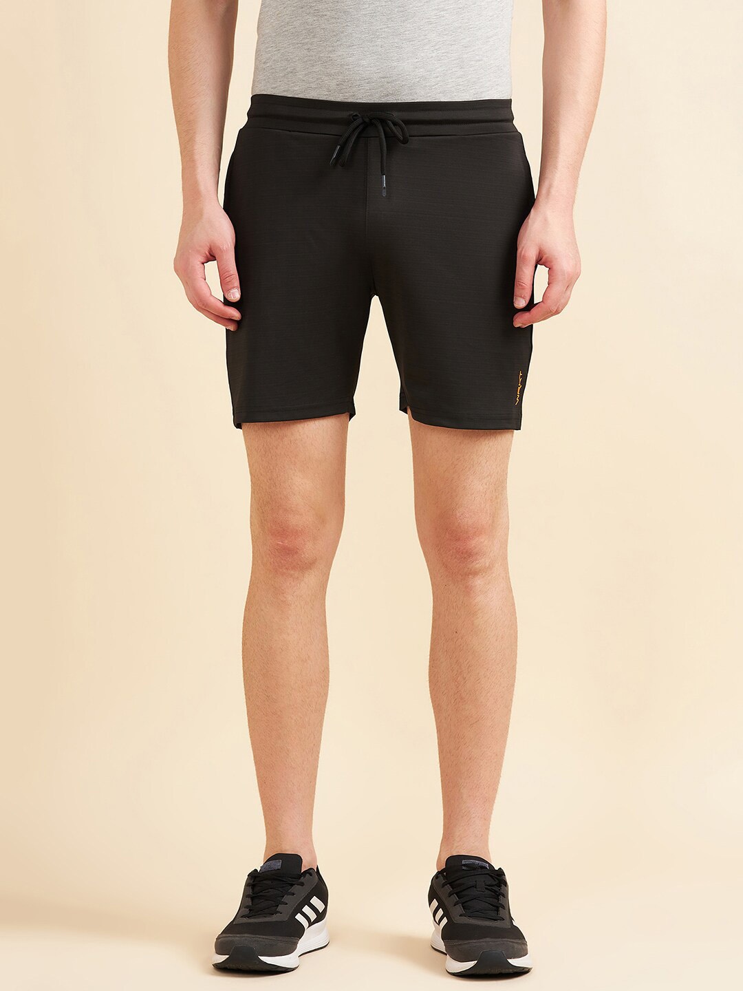 

Sweet Dreams Men Black Mid-Rise Regular Shorts
