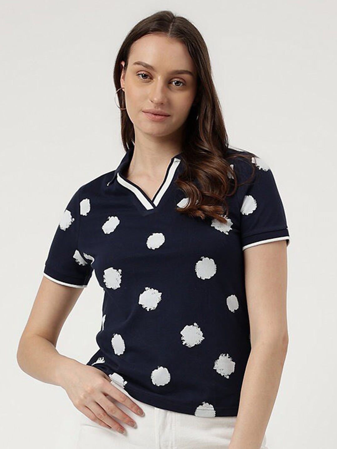 

Marks & Spencer Printed T-shirt, Navy blue