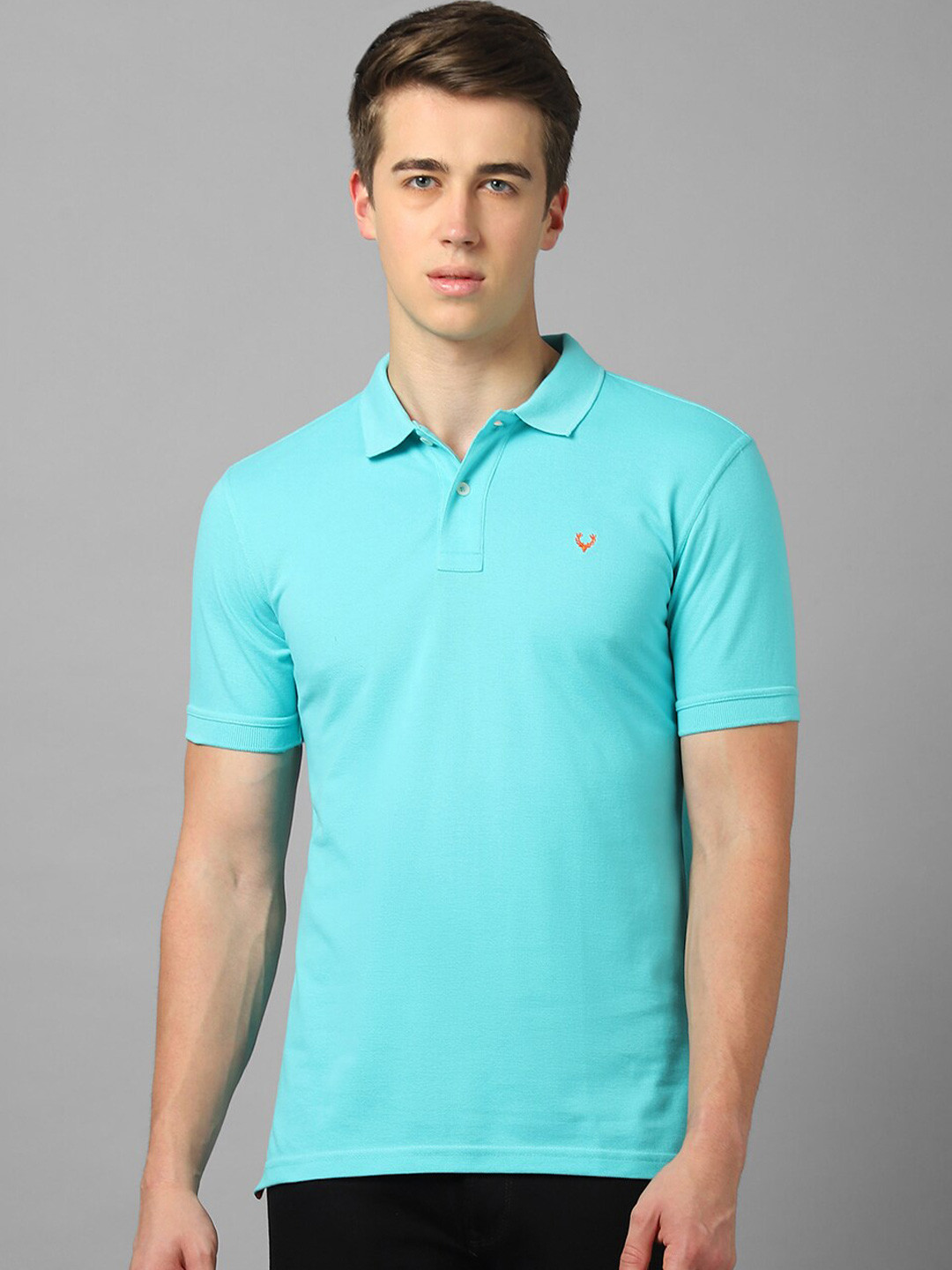 

Allen Solly Polo Collar Short Sleeves T-shirt, Blue